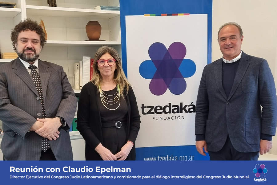 Claudio Epelman + Fundación Tzedaká